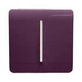 ART-DBPL  1 Gang Doorbell Plum